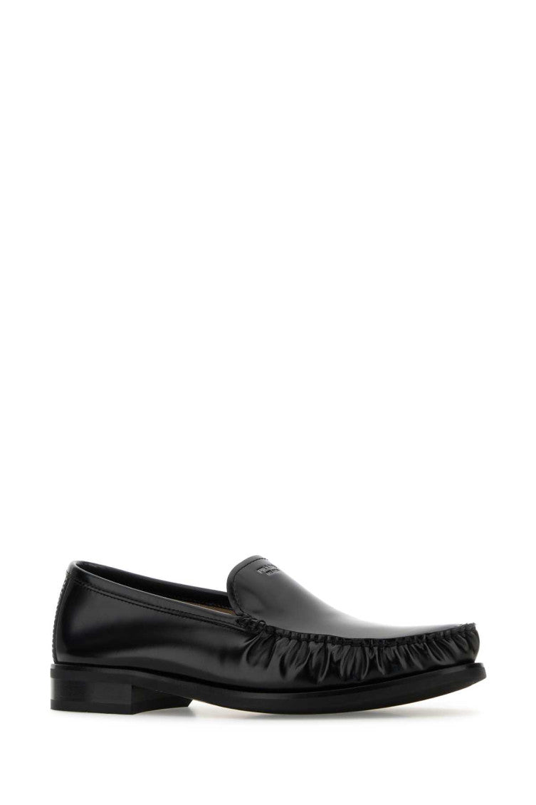 Black Leather Loafers 2
