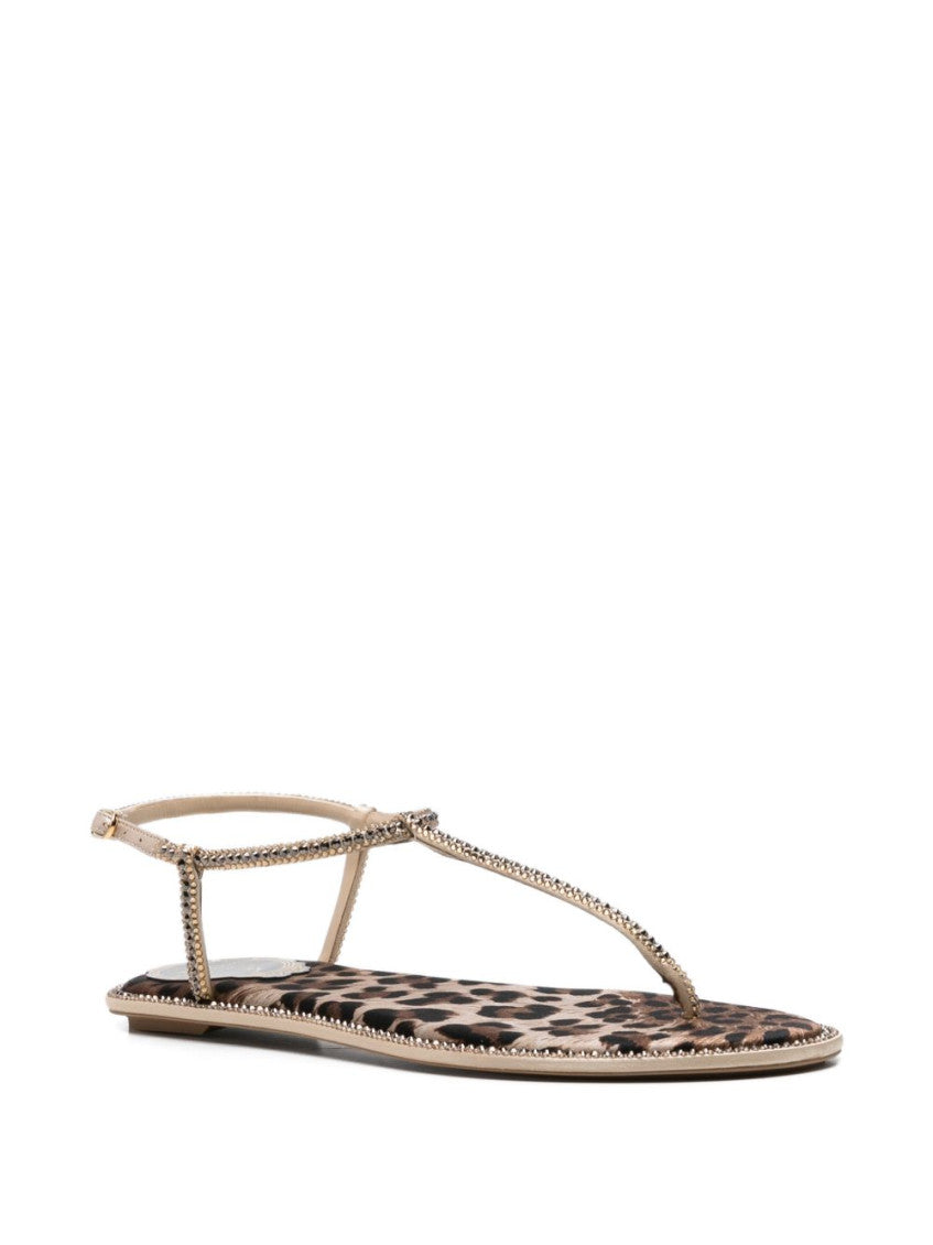 Brown Leopard Print Slippers 2