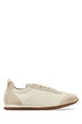 Ivory Lace Up Sneakers 1