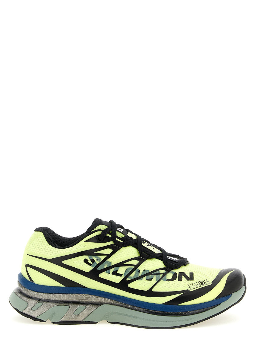 Yellow Lace Up Sneakers 1