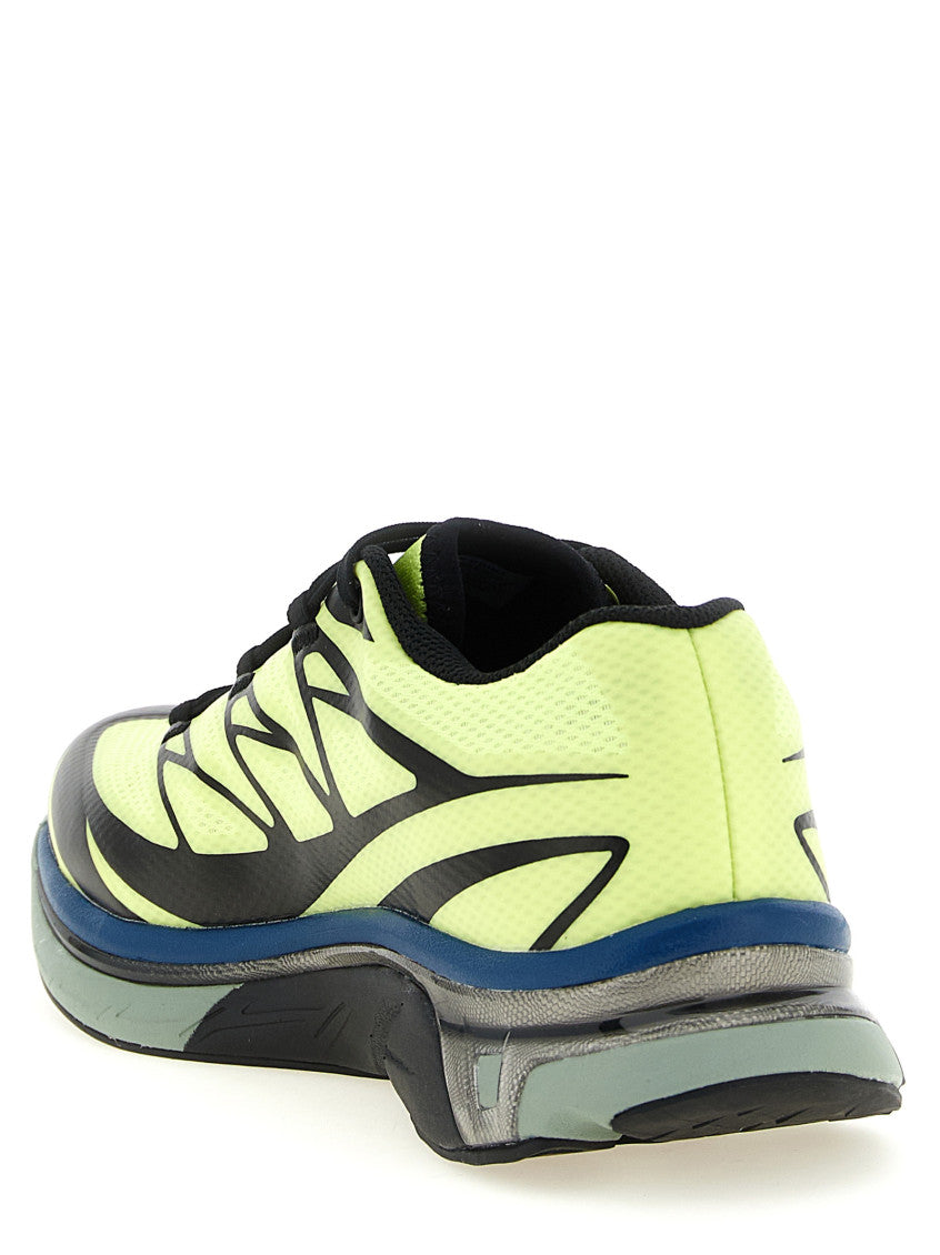 Yellow Lace Up Sneakers 3