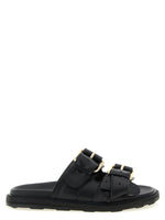 Black Solid Slides 1
