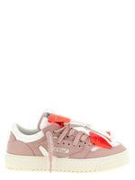 Pink Logo Sneakers 1