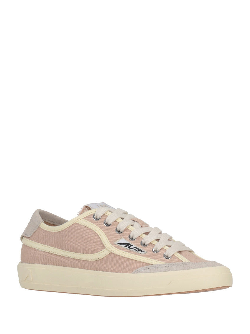 Pink Logo Sneakers 2