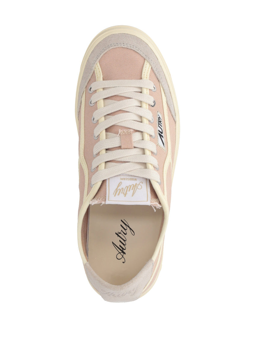 Pink Logo Sneakers 4