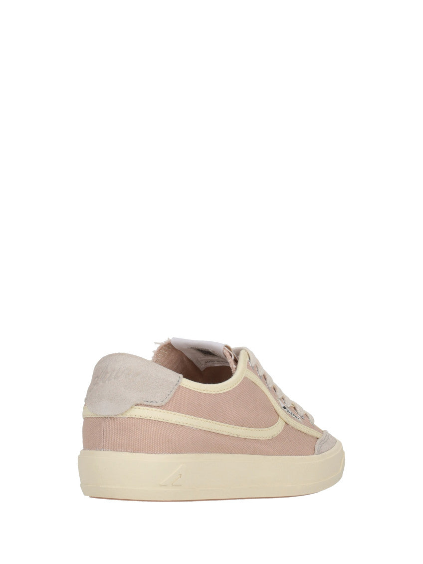 Pink Logo Sneakers 5