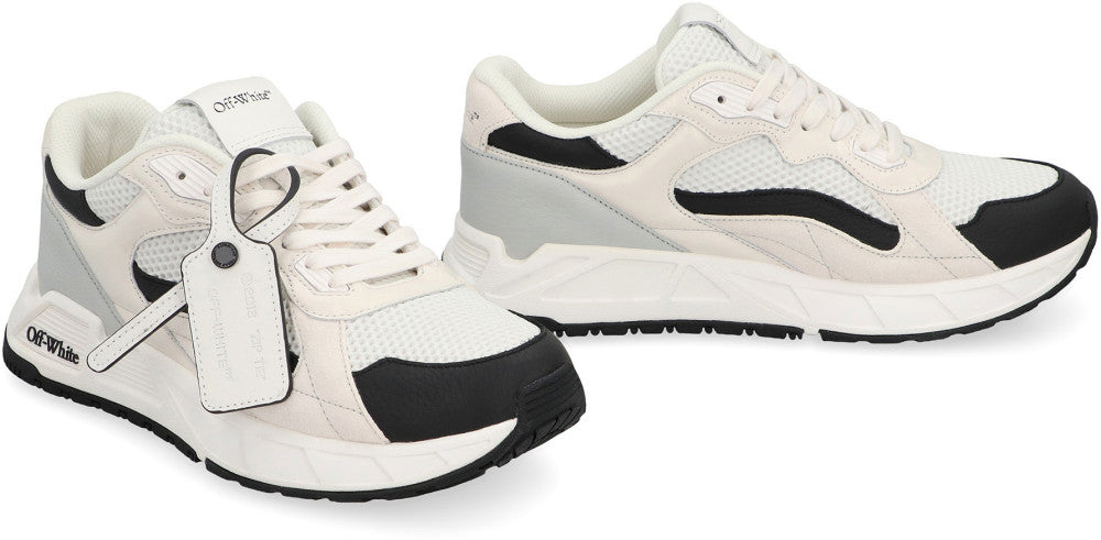 White Lace Up Sneakers 3