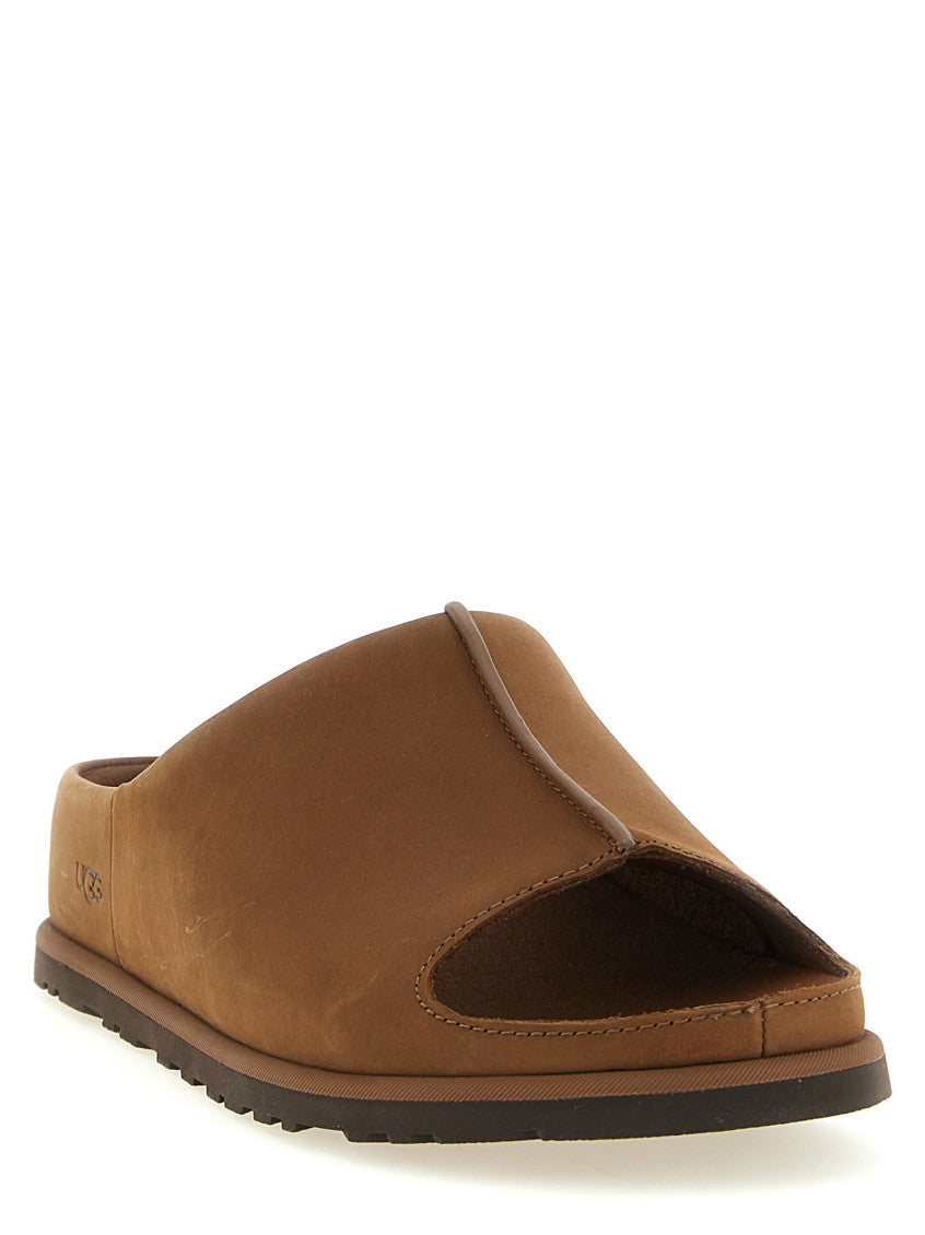 Brown Solid Slides 2