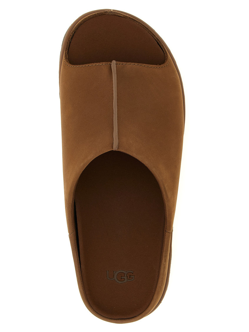 Brown Solid Slides 4