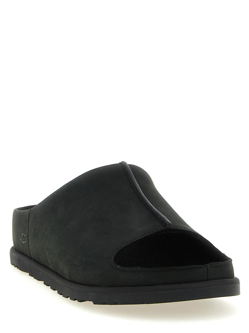 Black Solid Slides 2