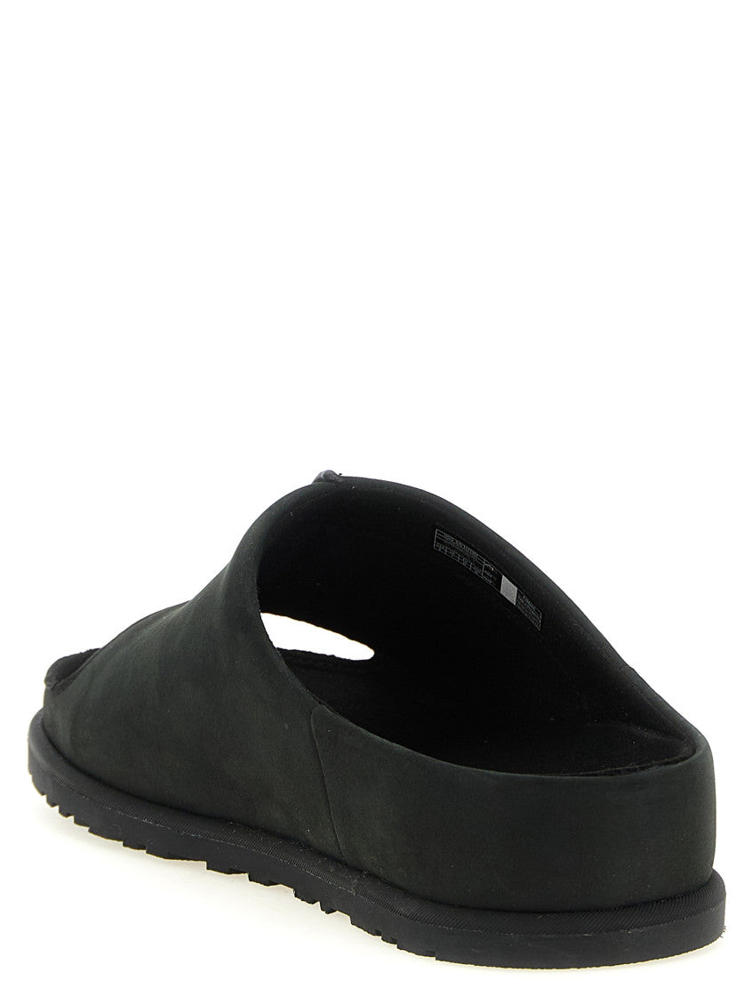 Black Solid Slides 3
