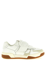 White Logo Sneakers 1