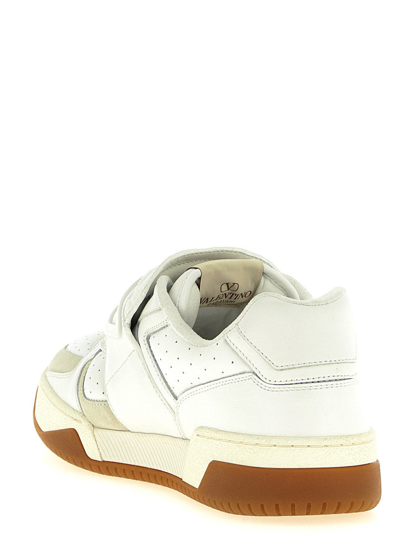 White Logo Sneakers 3
