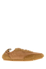 Brown Lace Up Sneakers 1