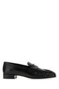 Black Leather Loafers 1