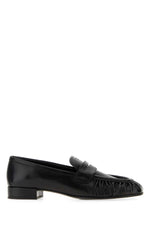 Black Leather Loafers 1