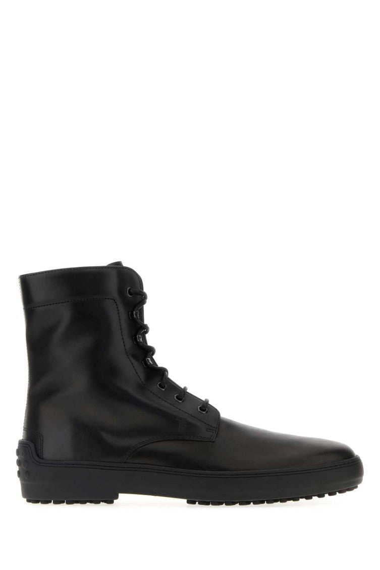 Black Leather Boots 1