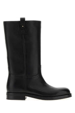 Black Leather Boots 1