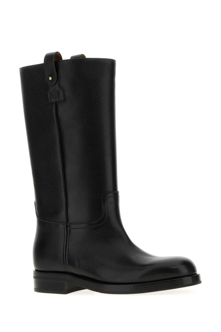 Black Leather Boots 2
