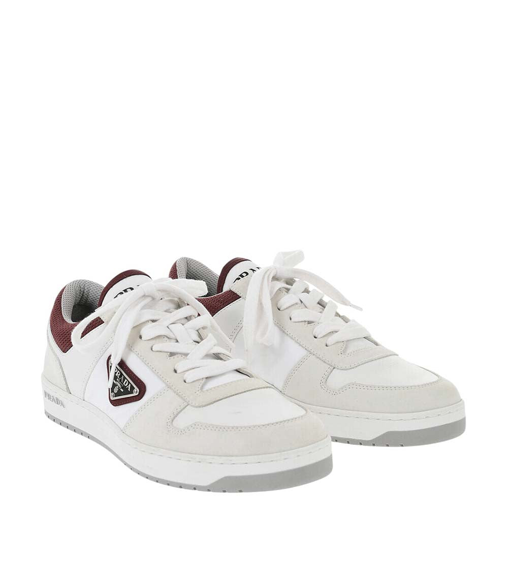 White Logo Enamel Sneakers 2