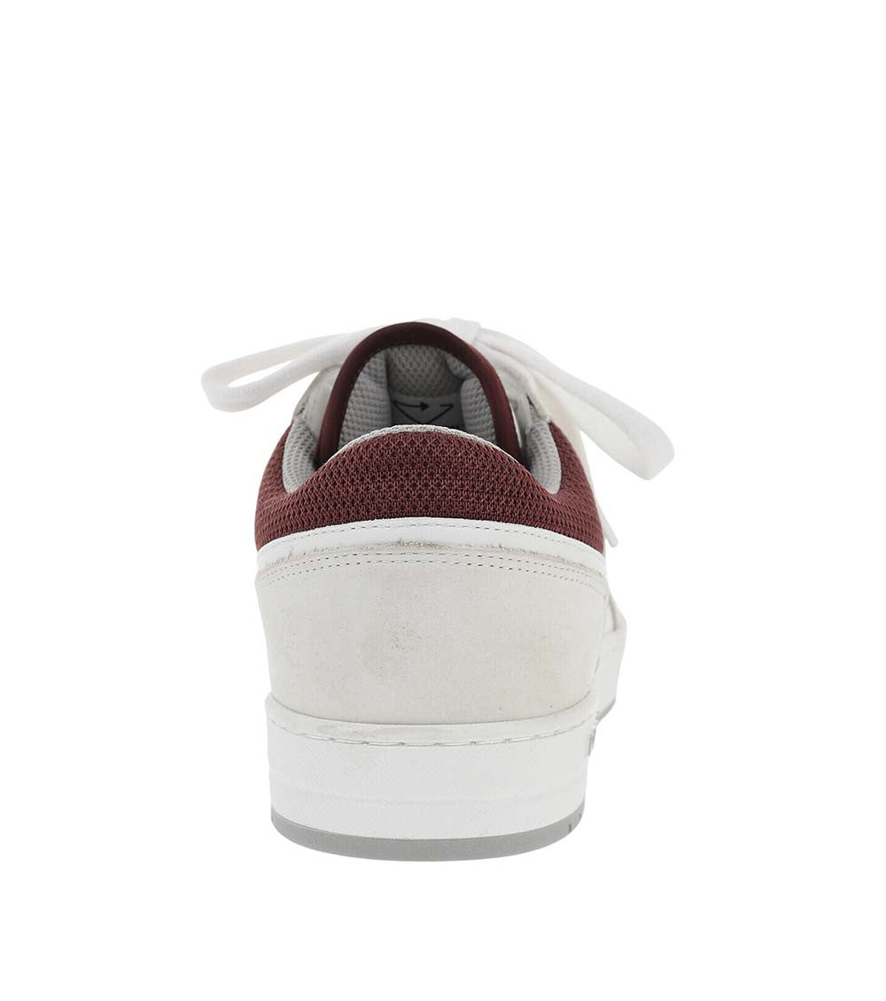 White Logo Enamel Sneakers 3