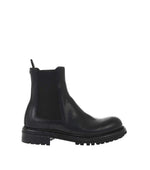 Black Solid Boots 1