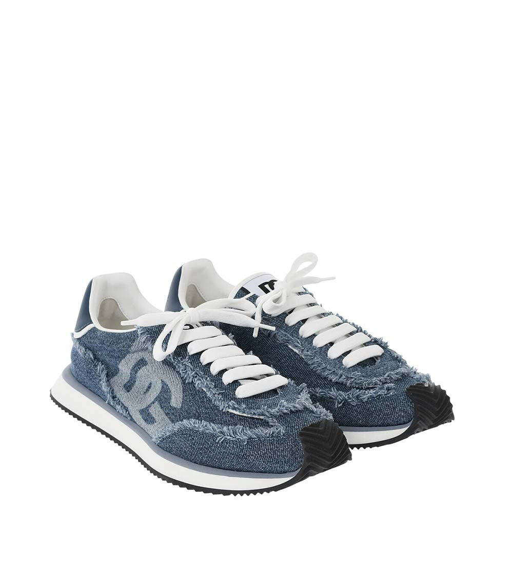 Blue Logo Carryover Sneakers 2