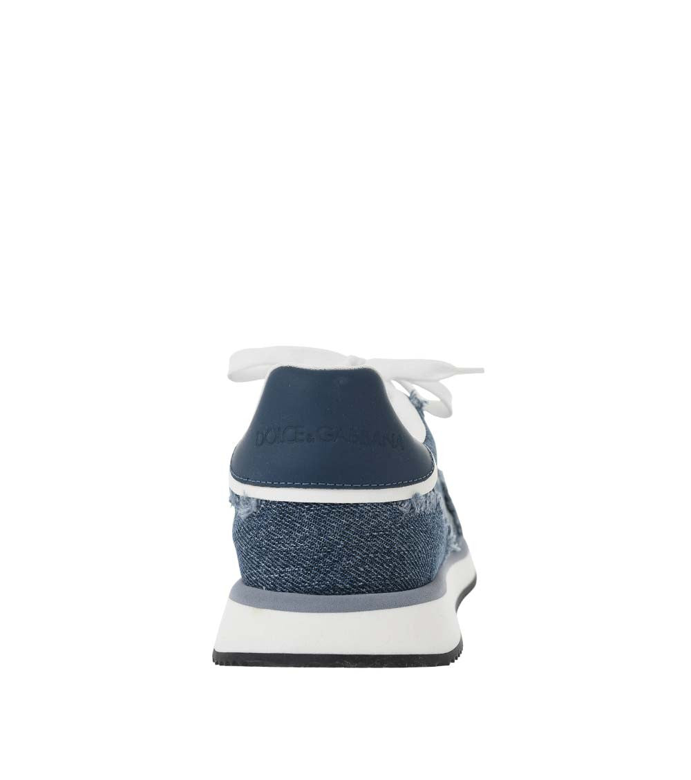Blue Logo Carryover Sneakers 3