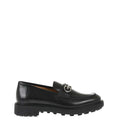 Black Solid Galles Loafers 1