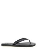 Black Solid Collection Slippers 1
