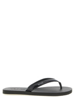 Black Solid Collection Slippers 1