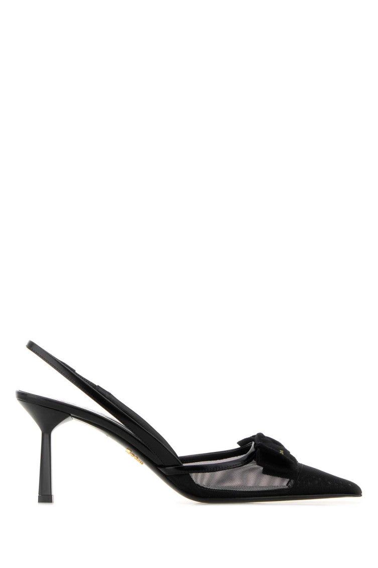 Black Logo Pumps 1
