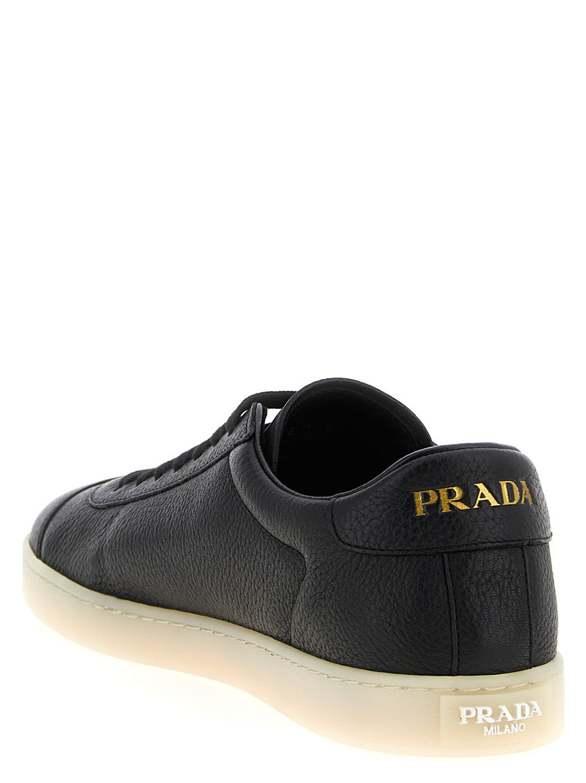 Black Logo Sneakers 3