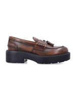 Brown Tassel Loafers 1