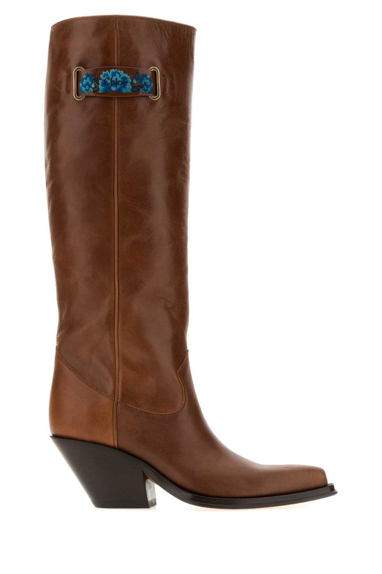 Brown Leather Boots 1