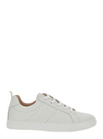 White Solid Sneakers 1