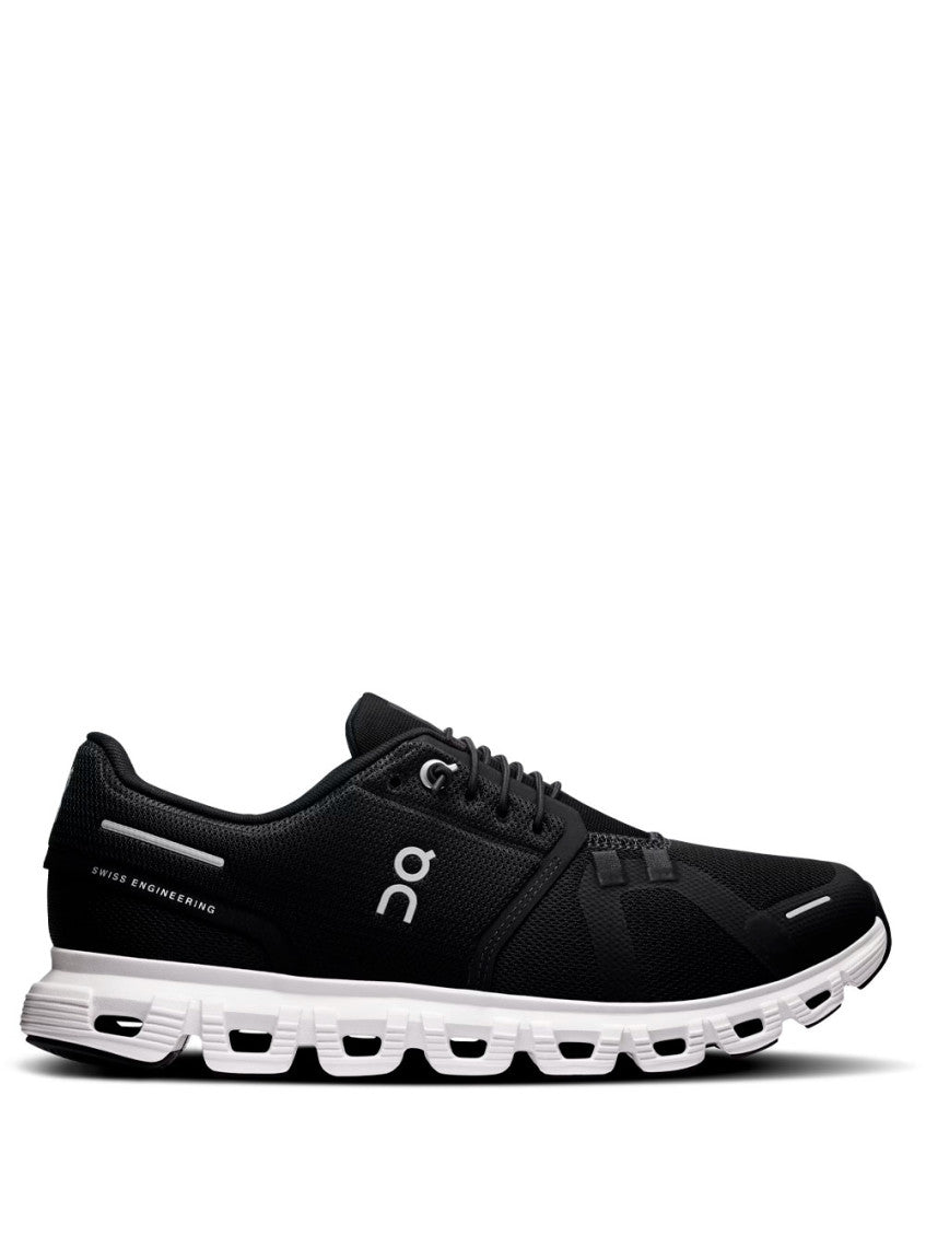 BlackWhite Logo Sneakers 1
