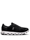 BlackWhite Logo Sneakers 1