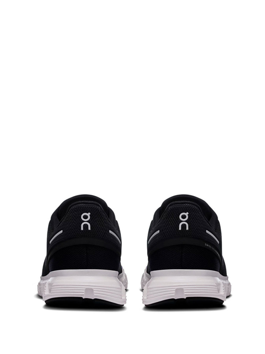 BlackWhite Logo Sneakers 4