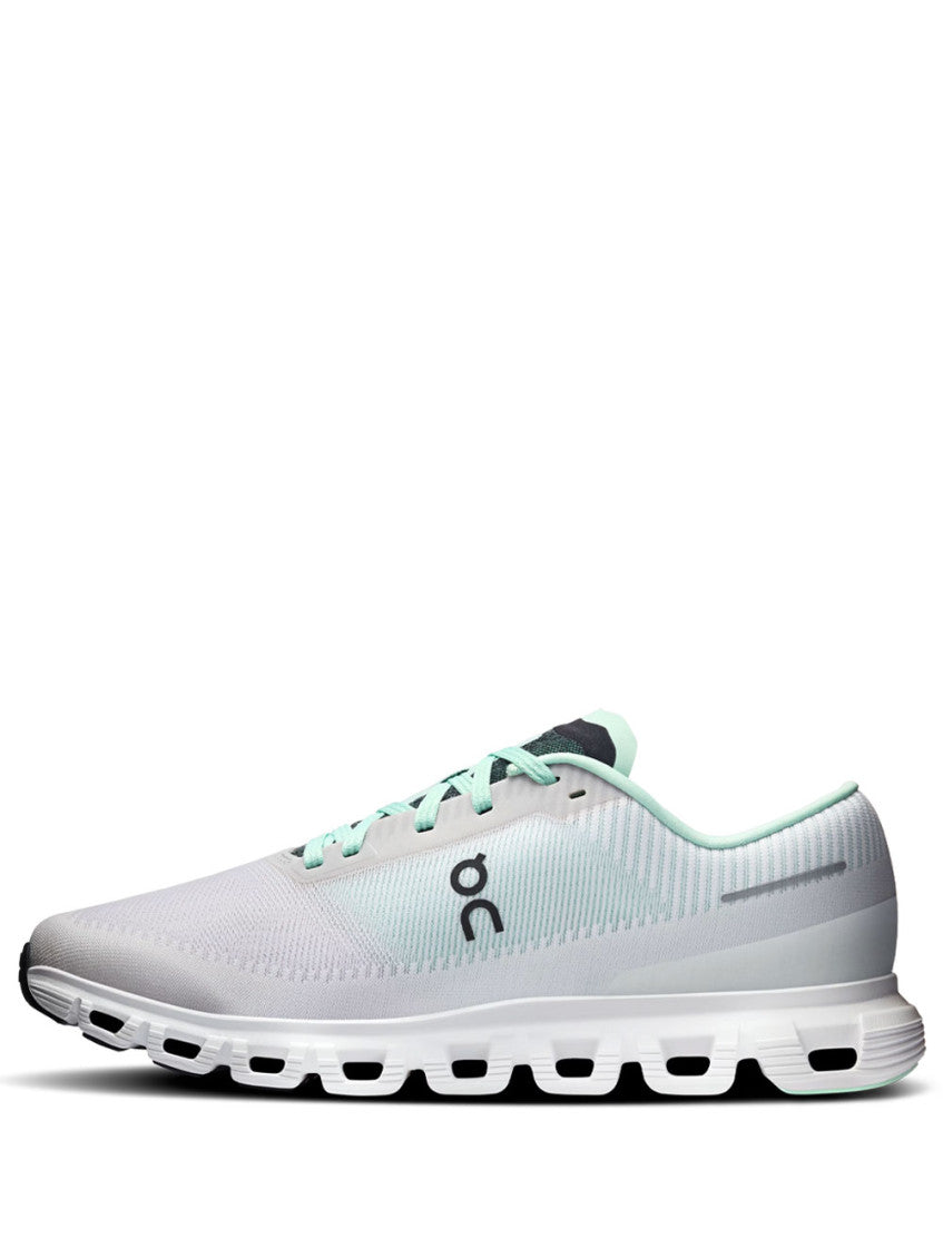 Grey  Logo Gradient Sneakers 3