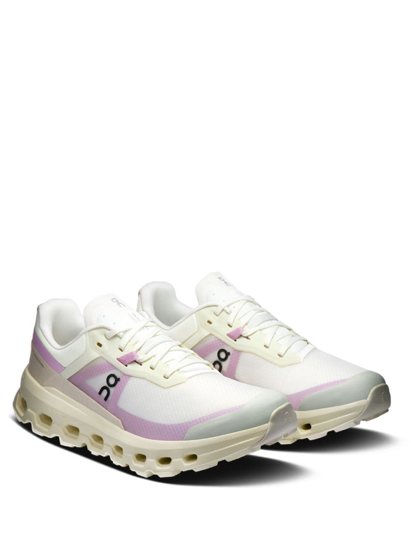 White Color Block Sneakers 2