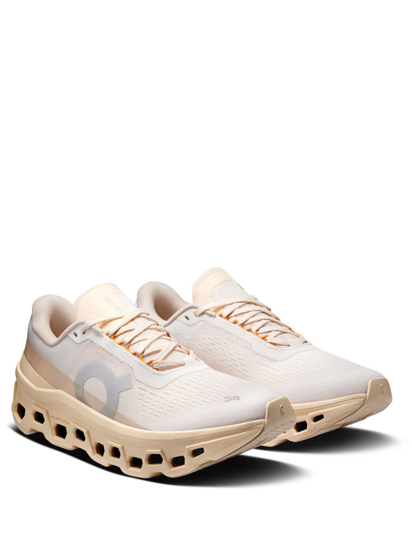 Beige Color Block Sneakers 2