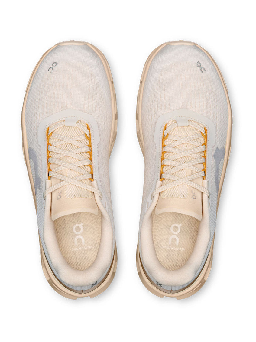Beige Color Block Sneakers 5