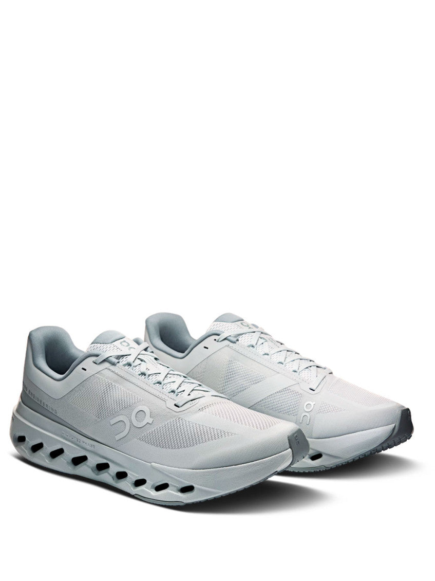 Grey Logo Sneakers 2