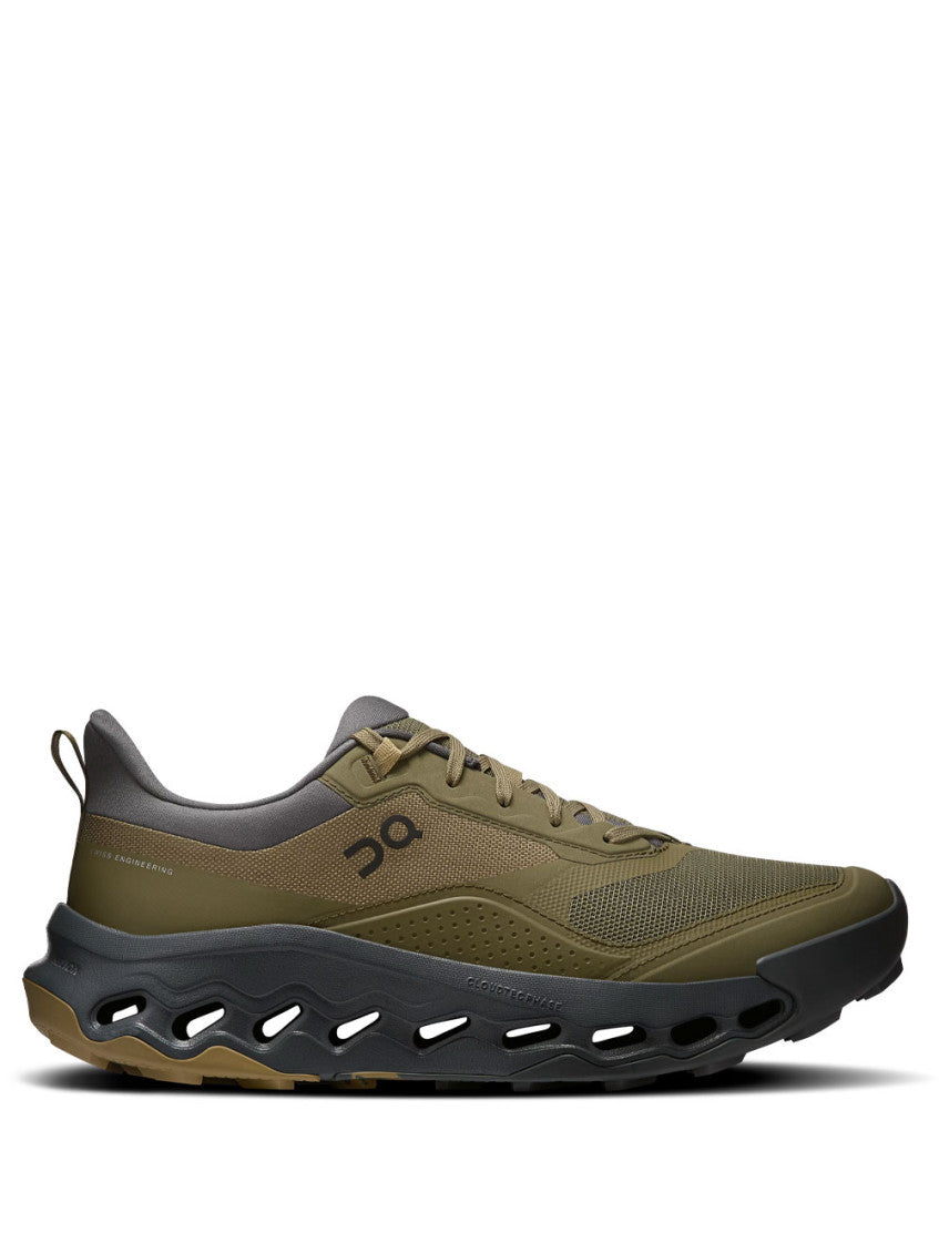 Olive Color Block Sneakers 1