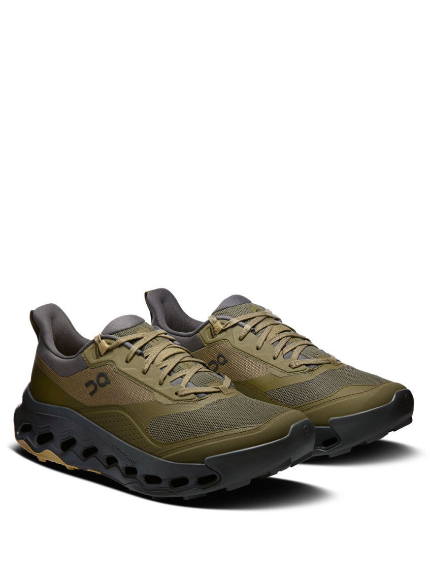 Olive Color Block Sneakers 2
