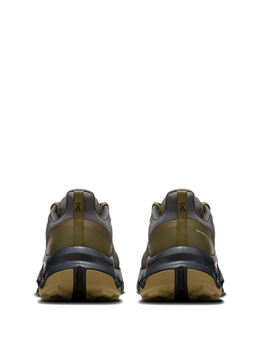 Olive Color Block Sneakers 4