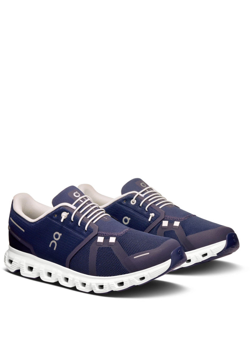 Navy Blue Color Block Sneakers 2