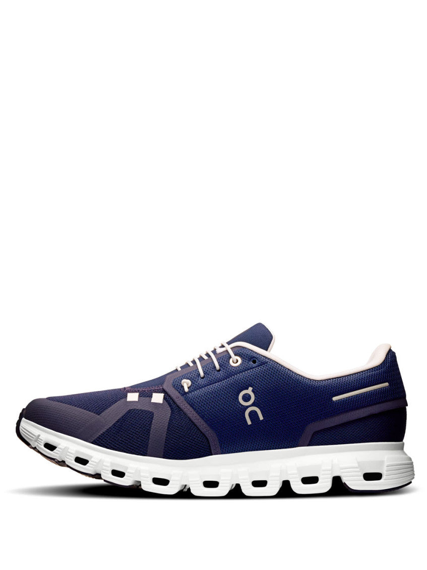 Navy Blue Color Block Sneakers 3