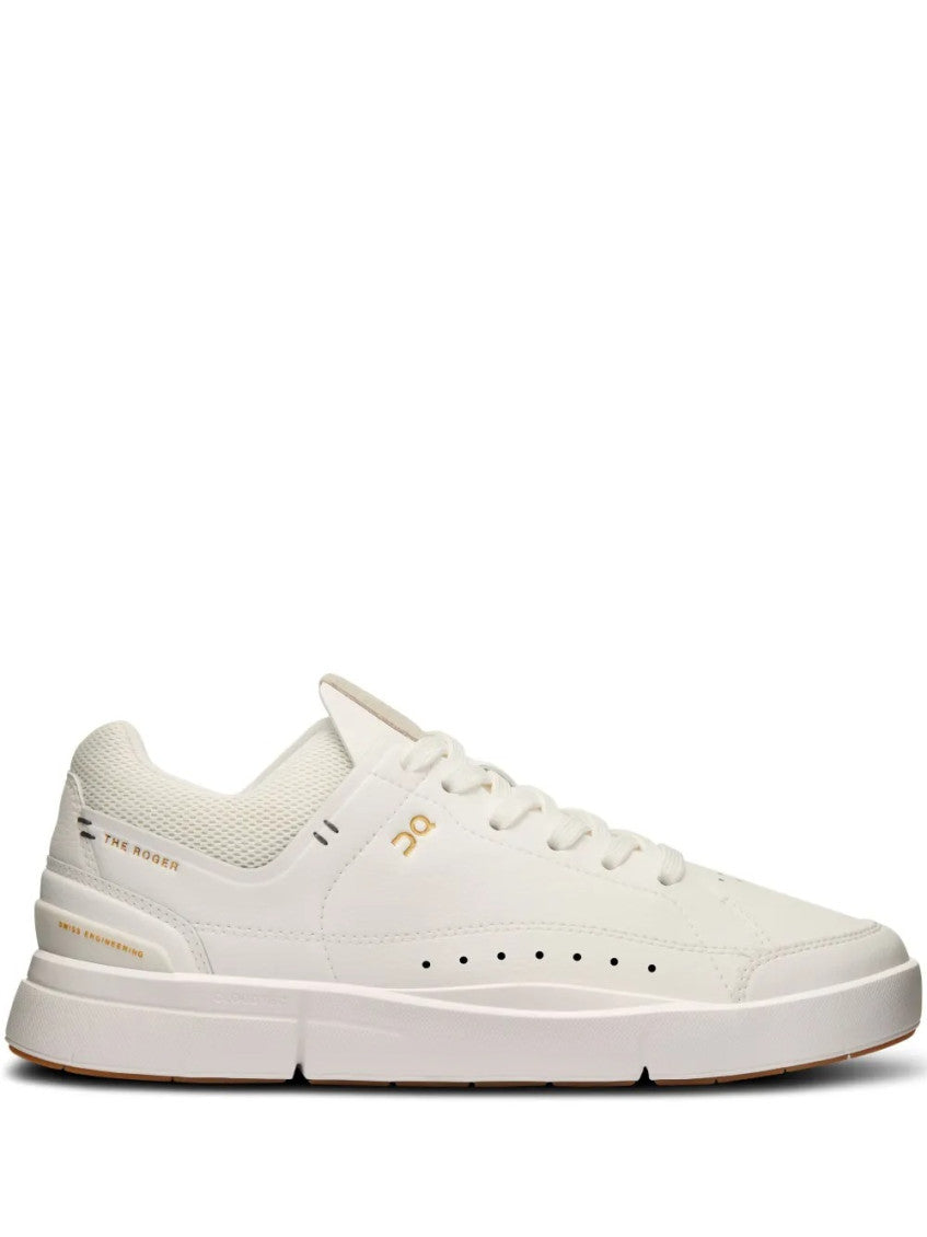 White Logo Roger Sneakers 1